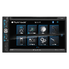 Planet Audio P9695B Double-DIN, DVD Player 6.95" Touchscreen Bluetooth Receiver