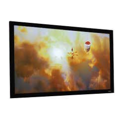 EluneVision Reference EVO 125" 8K 16:9 1.0 Gain Fixed Frame Projector Screen - White