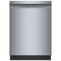 Bosch 100 Series Plus 24-Inch Smart Dishwasher - Stainless Steel