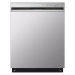 LG 24" Built in Front Control Dishwasher with 3rd rack and Dynamic Dry Stainless Steel