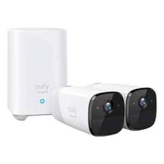 eufy security Cam 2 Pro 2K Outdoor Surveillance System with 2 Wireless Cameras