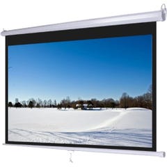 Cinema Choice E-Series 106" Manual Pulldown Screen - Matte White