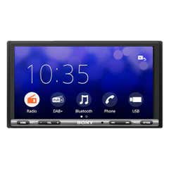 Sony 6.95" Android Auto and Apple CarPlay Bluetooth Digitial Media Receiver - Black