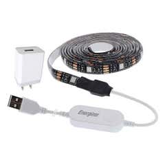 Energizer 6.5 ft RGB WiFi LED Light Strip with Power Adapter