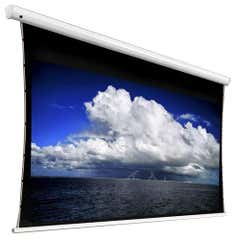 Cirrus Tauten (16:9 Aspect Ratio) 110" Motorized Tab Tension Projector Screen - Slate Gray