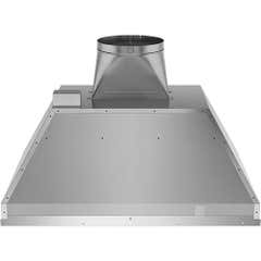 GE 30" Smart Designer Custom Range Hood Fan Insert with Dimmable LED Lighting - Stainless Steel