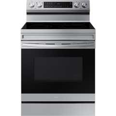 Samsung 6.3 cu. ft. Freestanding Electric Range with Air Fry and Wi-Fi - Stainless Steel