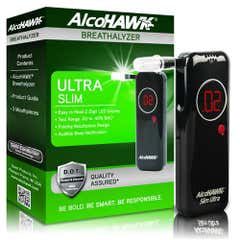 AlcoHAWK Portable Ultra-Slim Digital Breathalyzer