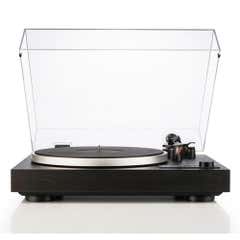 Dual CS 418 Three-Speed Manual Turntable - Black Vinyl Veneer