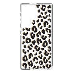 Kate Spade Defensive Hardshell Clear Case for Samsung Galaxy S22 Ultra - Black Leopard