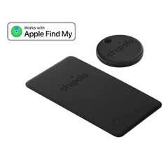 Chipolo Spot Bundle Pack - Works with the Apple Find My - Black