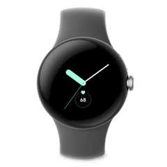 Bell / Virgin Plus Google Pixel Watch LTE - Silver w/ Charcoal Band