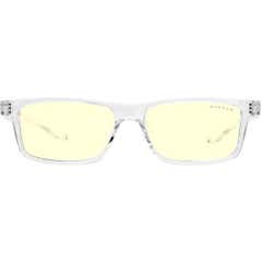 Gunnar Cruz Computer Glasses with Crystal Frame and Amber Lens - Protection Factor 65 - Ages 8 - 12