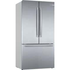 Bosch 36" 800 Series French Door Bottom Mount Easy Clean Refrigerator - Stainless Steel