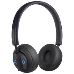 Jam Out There Bluetooth Active Noise-Cancelling On-Ear Wireless Headphones - Black