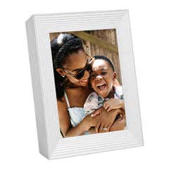 Aura Mason 9" Digital Photo Frame - White Quartz