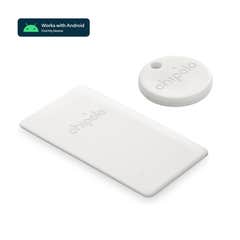 Chipolo Point Bundle Pack - Works with Android Find My Device - Off White