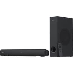 Creative Stage V2 2.1 Soundbar and Subwoofer with Clear Dialog and Surround by Sound Blaster for TV and Desktop Monitor