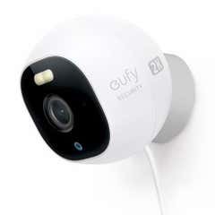 eufy security Cam Pro 2K Indoor/Outdoor Security Camera with Spotlight - White