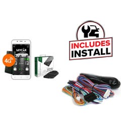 iDataStart All-In-One Remote Starter With Telematics + Install Package